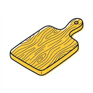 Cutting board illustration