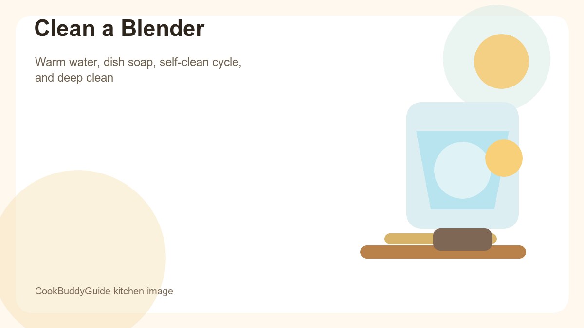 How to Clean a Blender (The 30-Second Self-Cleaning Hack + Deep Cleaning Guide)