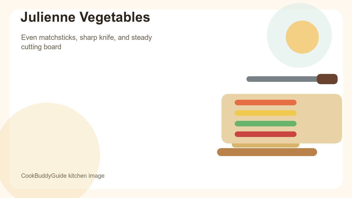 How to Julienne Vegetables: The Ultimate Guide to Perfect Matchstick Cuts